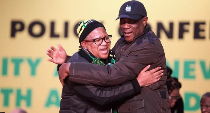 Mashatile-Mbalula Presidential Succession Plan Left in Limbo