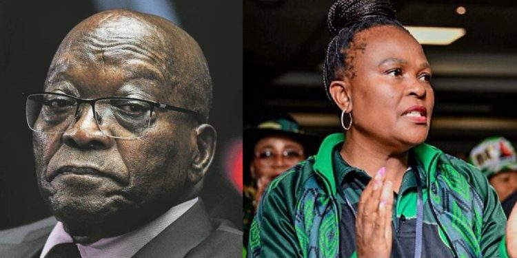 MK Party Faces Internal Dispute as Mpumalanga Caucus Complains About Mkhwebane