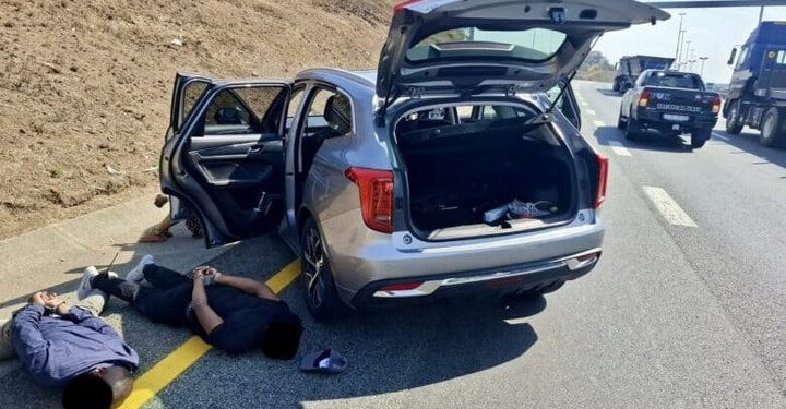 Three Arrested, Including Female Driver, in Gauteng Car Theft Operation