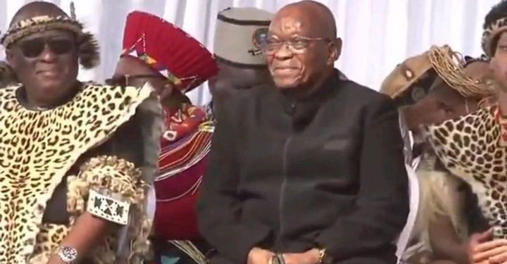 Zuma Attends Umkhosi woMhlanga Ceremony Addressed by King Misuzulu