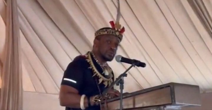 King Misuzulu Rebukes Rival Prince at Event Meant for Royal Unity