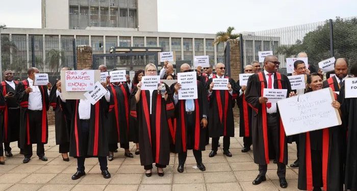 Durban Magistrates Protest Over Discrimination and Pay