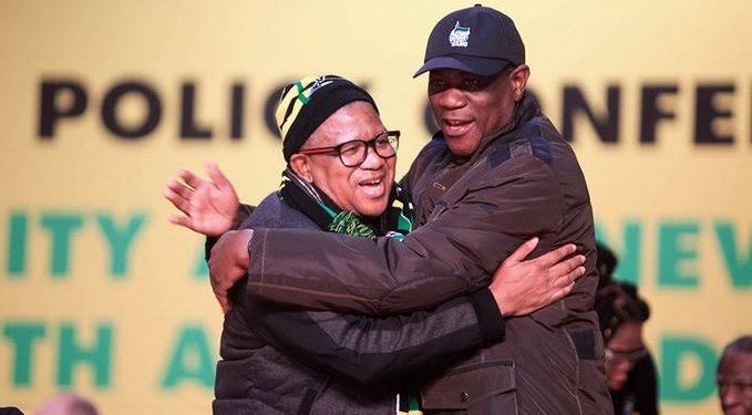 Mashatile, Mbalula Seen as Key Contenders in ANC Succession Race