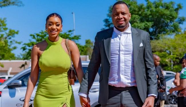 Kaizer Chiefs Legend Khune and Wife Steal the Spotlight in Botswana