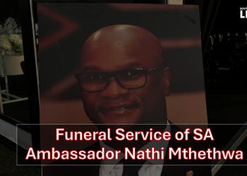 Watch Live: Funeral Service of SA Ambassador Nathi Mthethwa