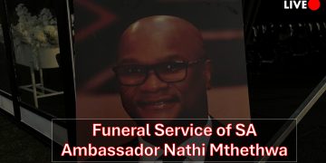 Watch Live: Funeral Service of SA Ambassador Nathi Mthethwa