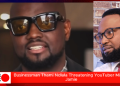 Businessman Thami Ndlala Threatening YouTuber Mighti Jamie