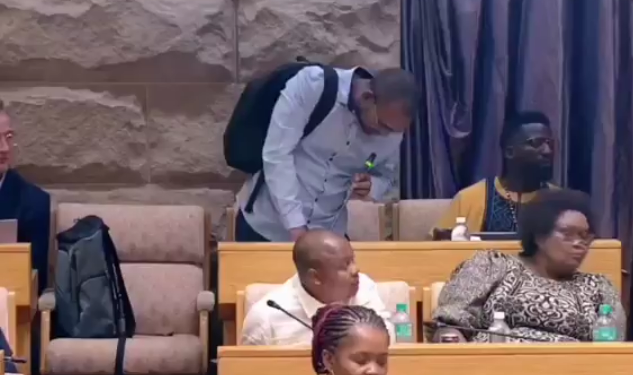 Dràma in Parliament as NCC President Fadiel Adams Walks Out After Being Recognized by IDAC Head