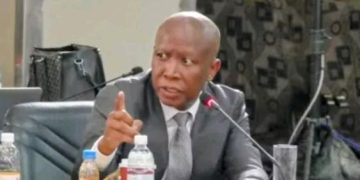 “Let Her Speak” Julius Malema Defends Police CFO During Heated Kgoši Mampuru Sitting