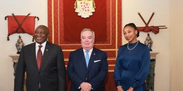 Mzansi reacts as Ramaphosa appears in Rome with his beautiful daughter Keneilwe