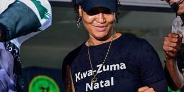 Duduzile Faces Backlash After Wearing T-Shirt Reading ”KwaZuma-Natal”