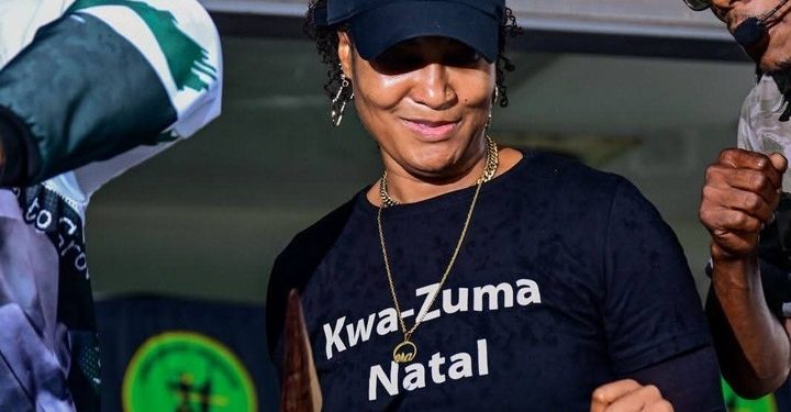 Duduzile Faces Backlash After Wearing T-Shirt Reading ”KwaZuma-Natal”