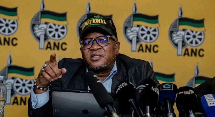 ANC’s Fikile Mbalula Calls Out Government Over Poor Communication on Palestinian Refugees