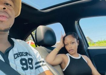 Ntandokazi is seen with another man in a car following her reported breakup with TikToker Bash