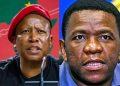 Julius Malema Blows Hot In Parliament After Mkhwanazi’s Police Corruption Evidence Was To Be Covered