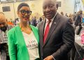 Dereleen James Responds to Criticism After Photo With Ramaphosa Circulates