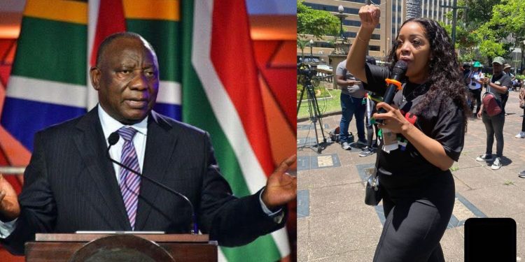 EFF’s Jacinta Ngobese-Zuma Fires Back at Ramaphosa Over Warning Against Unrest