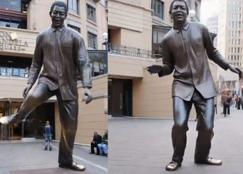 AI Video Shows Mandela Statue Dancing to Amapiano in Johannesburg