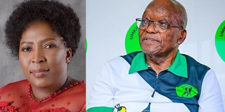 Tension In Parliament As Chairperson Refilwe Mtshweni Fails to Recognise Jacob Zuma’s Presence