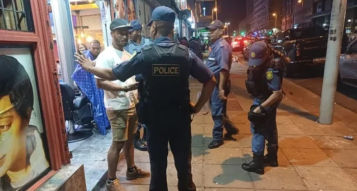 General Mkhwanazi Leads Major Durban CBD Crackdown on Illegal Guns, Drugs, and Undocumented Foreign Nationals