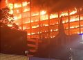 Botha Sigcawu Government Building in Mthatha Engulfed in Flames