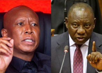 Amid global leadership changes, a user urged the US to target Ramaphosa and Julius Malema