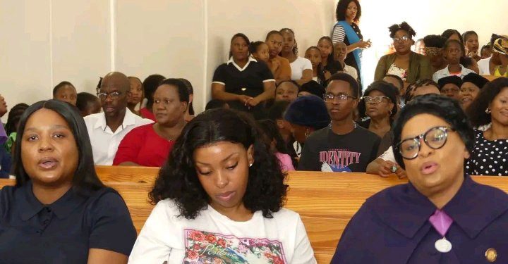 Nomvula Mokonyane Makes Public Appearance with Her Daughter at Kagiso Church Service