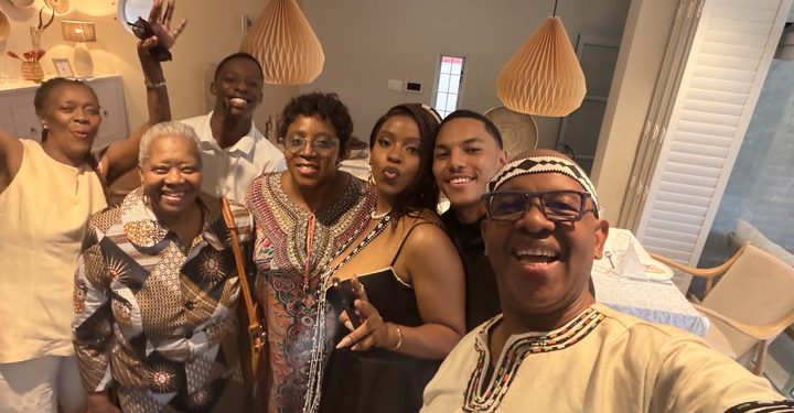 Proud Dad Moment as Dali Mpofu Celebrates Daughter’s Graduation