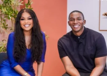 Lerato Kganyago and Lawrence Maleka spark buzz with backstage moment at Metro FM Awards