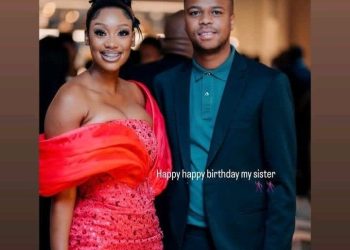 Itumeleng Khune’s Wife Spotted With Bobby Motaung’s Son at Birthday Celebration