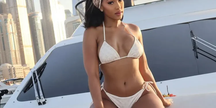 Mzansi Actress Buhle Samuels Breaks The Internet With Her Viral Bikini Photos