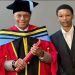Rare photo of Doctor Khumalo with his son Diego surfaces online