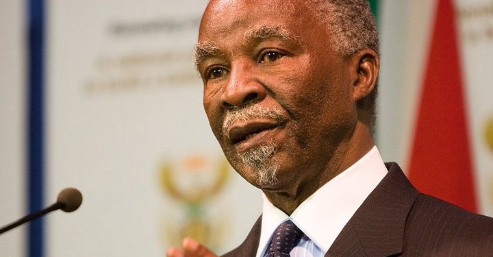 “Why Blame Others For Your Own Laziness”- Mbeki Hit Out On SA Treating illegal Foreigners