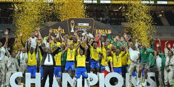 Teboho Mokoena’s Champions League goal could be worth R327 million to Sundowns