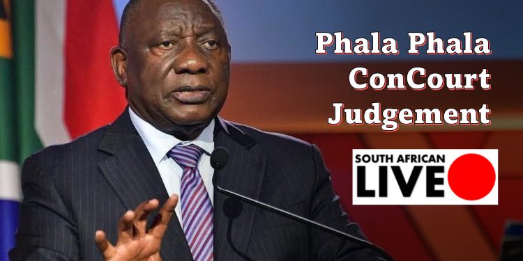 Watch Live: Cyril Ramaphosa Phala Phala ConCourt Judgement