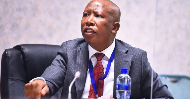 “Delete your post by 3pm” says Julius Malema to businessman Jeff Ngobeni