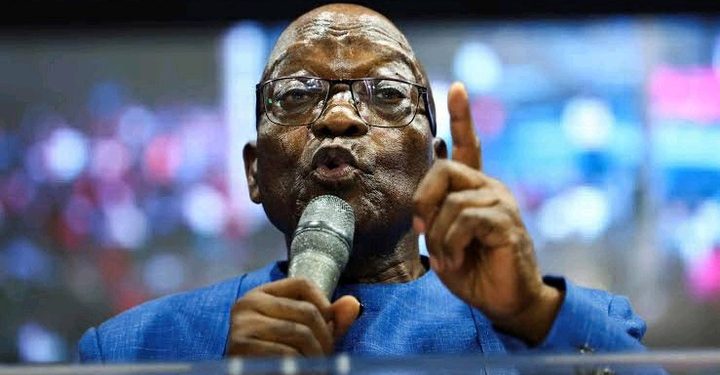 Jacob Zuma Makes Claim Against ANC Over Black South Africans