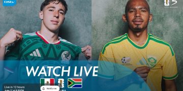 Watch Live: Mexico vs Bafana Bafana: FIFA World Cup 2026 opener