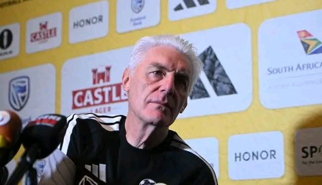 Bafana Coach Hugo Broos Stays Calm After Tough World Cup Loss to Mexico