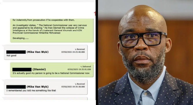 ‘My Person Is Going to Be National Commissioner’: Explosive WhatsApp Messages Enter Madlanga Record