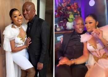 Julius Malema and wife party up a storm at Durban July