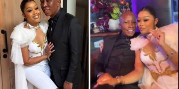 Julius Malema and wife party up a storm at Durban July