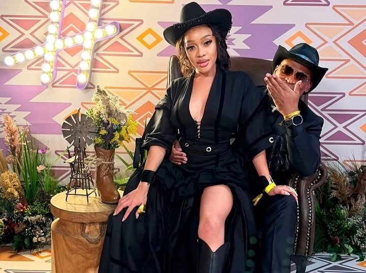 Pictures Of Robert Marawa and Thando Left Everyone Talking