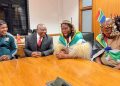 Cyril Ramaphosa Laughed With Phakelumthakathi And Ngizwe Mchunu in a Video From Their Night Meeting