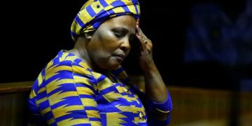 Court Shown Photo Of Mapisa-Nqakula Allegedly Accepting R250k On Gift Bag
